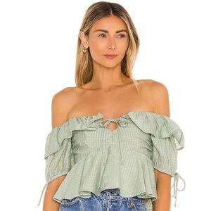 NWT Tularosa Maggie Top in Sage
